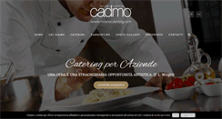 Desktop Screenshot of milano-catering.com